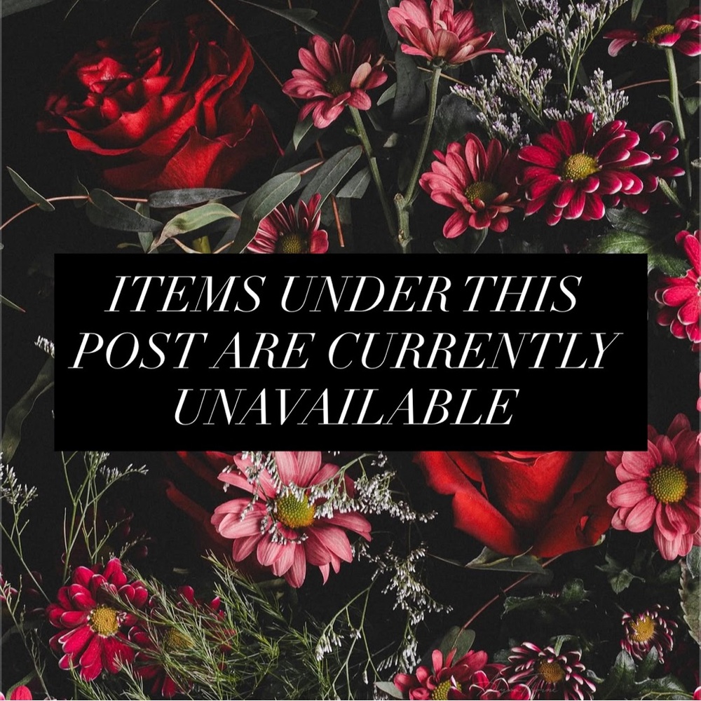 DO NOT BUY ITEMS BEYOND THIS POST